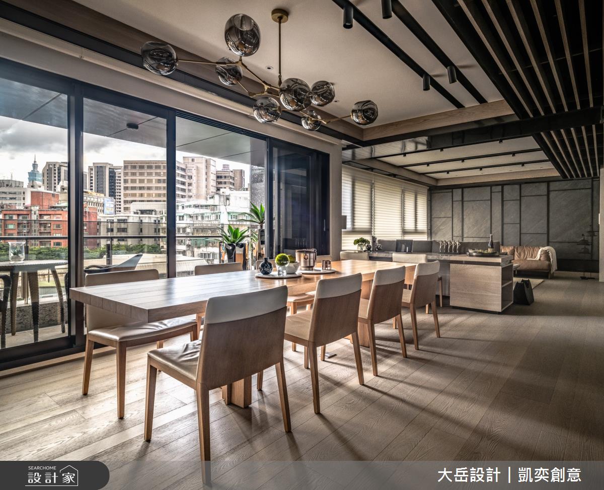 94坪預售屋＿現代風餐廳案例圖片＿大岳設計︱凱奕創意＿大岳_璞真慶城之9