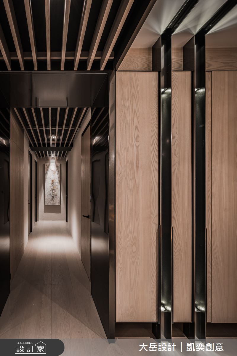 94坪預售屋＿現代風走廊案例圖片＿大岳設計︱凱奕創意＿大岳_璞真慶城之11