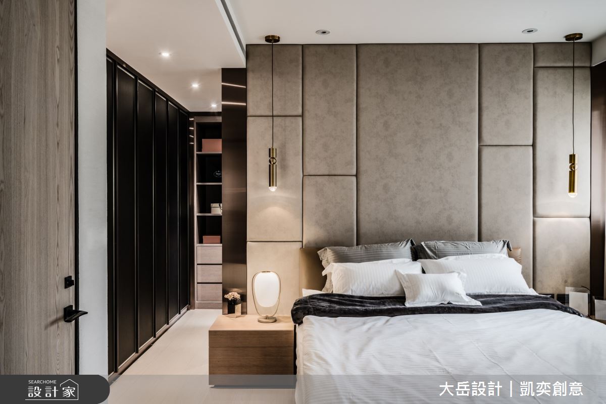 94坪預售屋＿現代風臥室案例圖片＿大岳設計︱凱奕創意＿大岳_璞真慶城之15