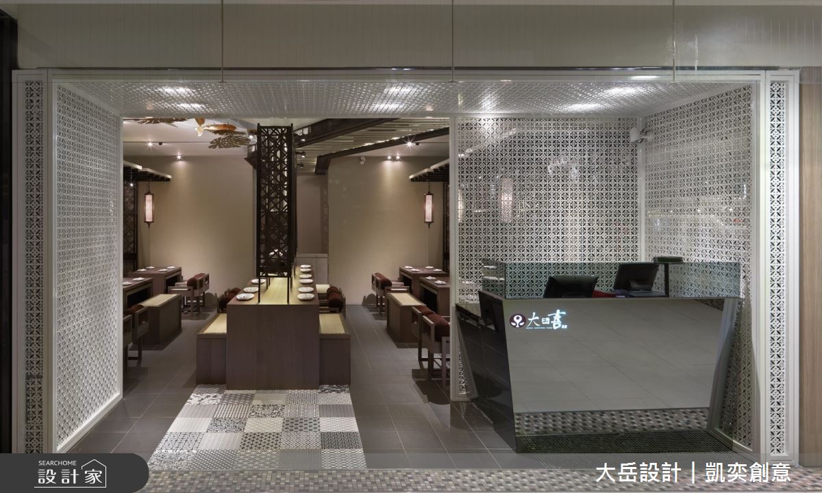 20坪老屋(16~30年)＿新中式風商業空間案例圖片＿大岳設計︱凱奕創意＿大岳_大四喜之3