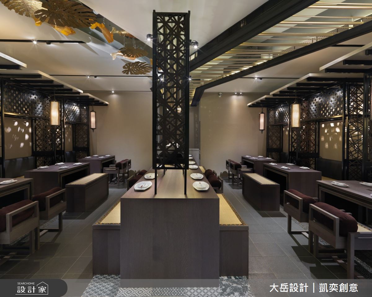 20坪老屋(16~30年)＿新中式風商業空間案例圖片＿大岳設計︱凱奕創意＿大岳_大四喜之5