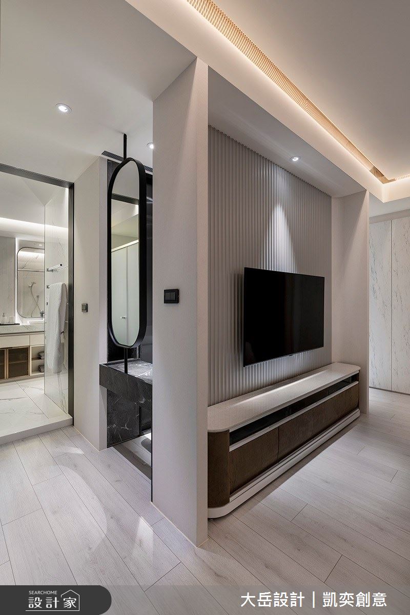 112坪新成屋(5年以下)＿簡約風臥室浴室案例圖片＿大岳設計︱凱奕創意＿大岳_信義亞緻之19