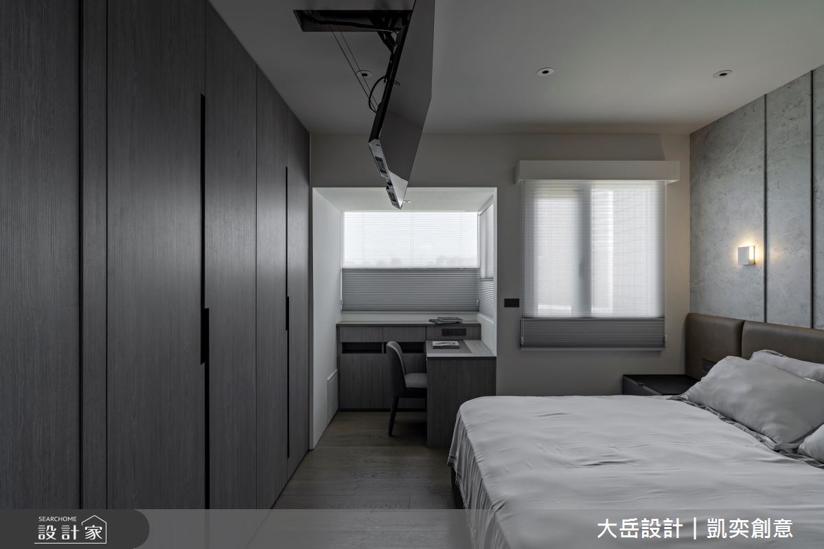 58坪老屋(16~30年)＿現代風臥室案例圖片＿大岳設計︱凱奕創意＿大岳_首善有情之24