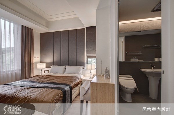 20坪新成屋(5年以下)＿新古典臥室案例圖片＿邑舍室內設計＿邑舍_03之9