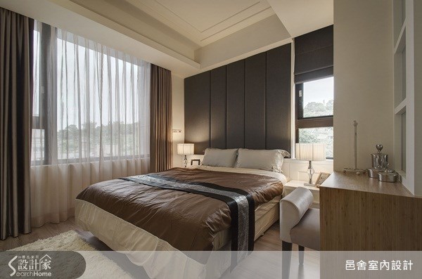20坪新成屋(5年以下)＿新古典臥室案例圖片＿邑舍室內設計＿邑舍_03之5