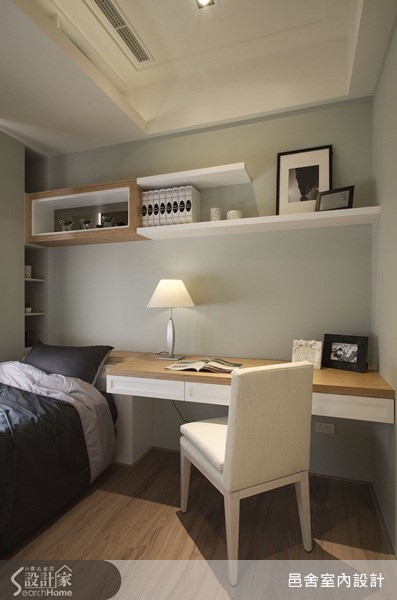 20坪新成屋(5年以下)＿新古典臥室案例圖片＿邑舍室內設計＿邑舍_03之12