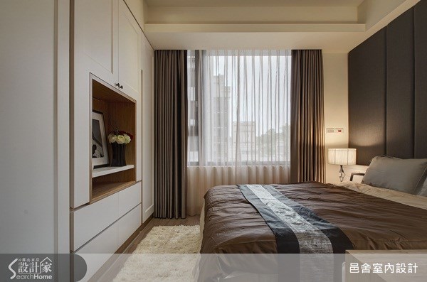 20坪新成屋(5年以下)＿新古典臥室案例圖片＿邑舍室內設計＿邑舍_03之6