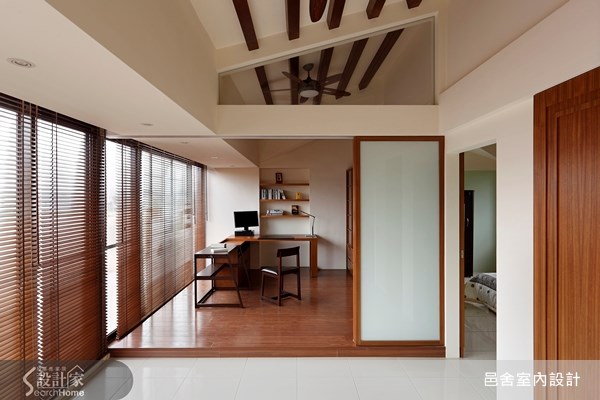 70坪新成屋(5年以下)＿休閒風書房案例圖片＿邑舍室內設計＿邑舍_04之5