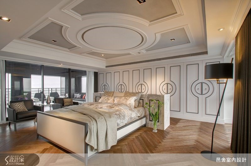 130坪新成屋(5年以下)＿新古典臥室案例圖片＿邑舍室內設計＿邑舍_05之10
