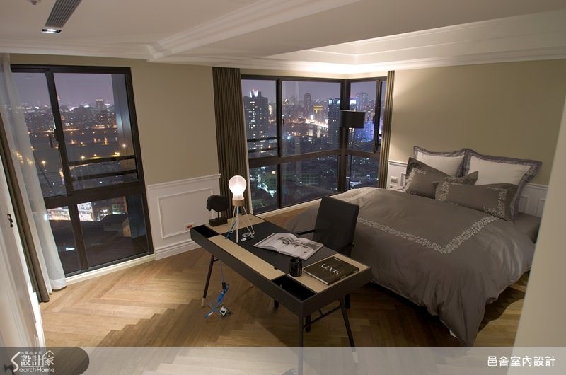 130坪新成屋(5年以下)＿新古典臥室案例圖片＿邑舍室內設計＿邑舍_05之18
