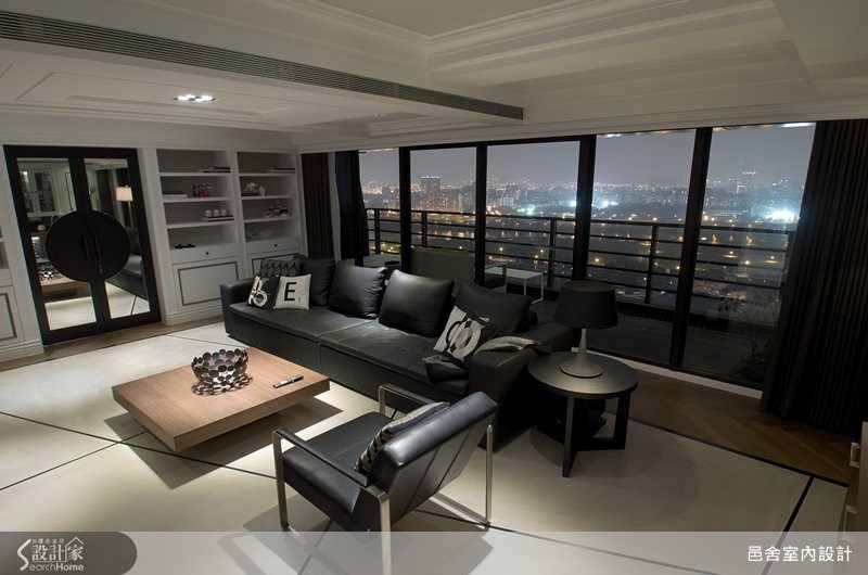 130坪新成屋(5年以下)＿新古典客廳案例圖片＿邑舍室內設計＿邑舍_05之6