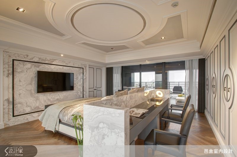 130坪新成屋(5年以下)＿新古典臥室案例圖片＿邑舍室內設計＿邑舍_05之11