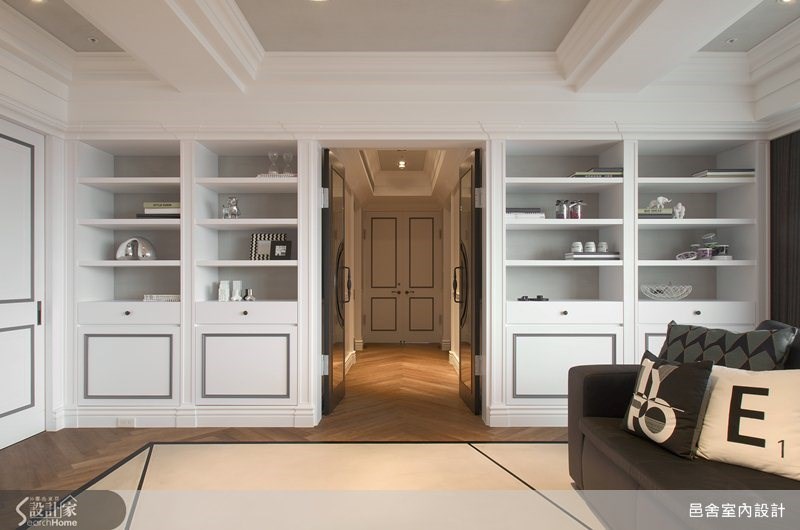 130坪新成屋(5年以下)＿新古典客廳案例圖片＿邑舍室內設計＿邑舍_05之7