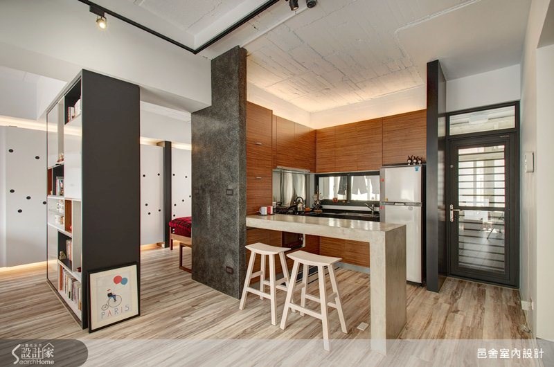 15坪老屋(16~30年)＿療癒風吧檯案例圖片＿邑舍室內設計＿邑舍_16之8