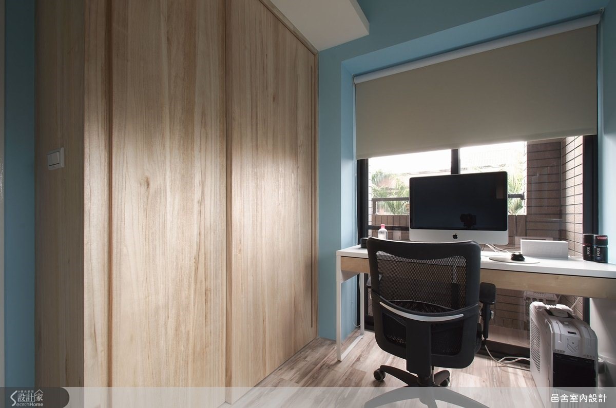 21坪新成屋(5年以下)＿北歐風書房案例圖片＿邑舍室內設計＿邑舍_08之11