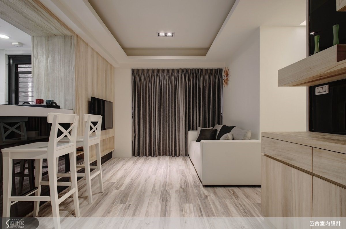 21坪新成屋(5年以下)＿北歐風客廳案例圖片＿邑舍室內設計＿邑舍_08之4