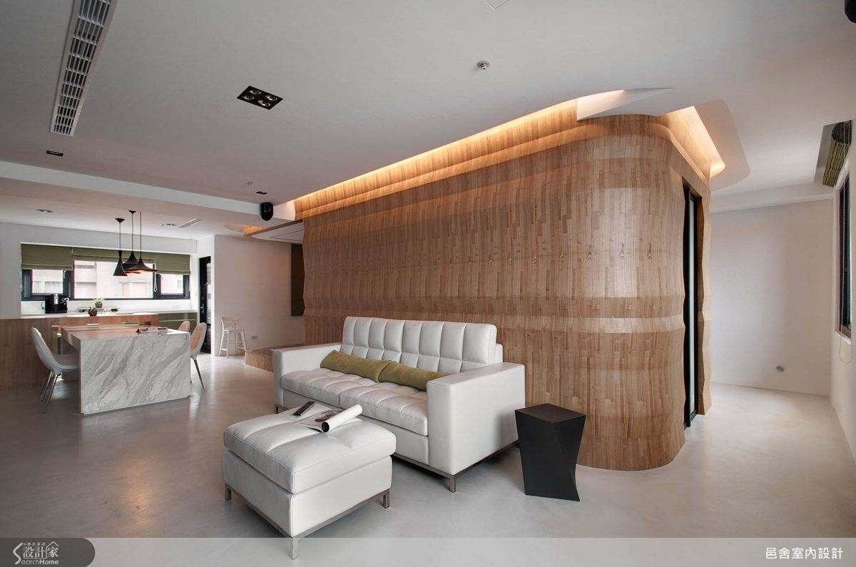 40坪中古屋(5~15年)＿現代風客廳案例圖片＿邑舍室內設計＿邑舍_13之3