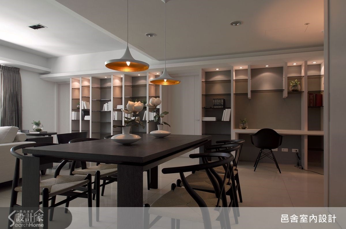 37坪新成屋(5年以下)＿現代風餐廳案例圖片＿邑舍室內設計＿邑舍_11之4