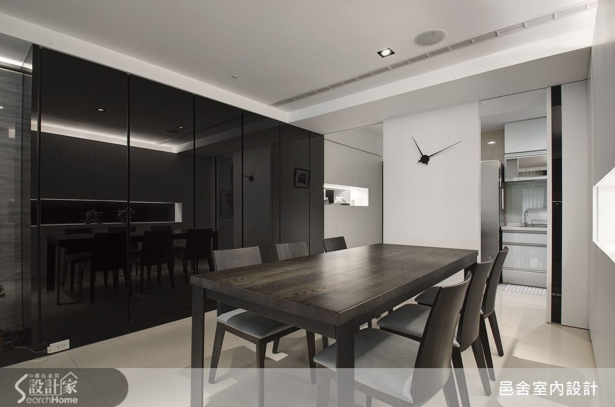 40坪新成屋(5年以下)＿現代風餐廳案例圖片＿邑舍室內設計＿邑舍_12之8