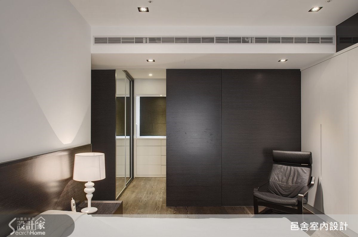 40坪新成屋(5年以下)＿現代風臥室案例圖片＿邑舍室內設計＿邑舍_12之10