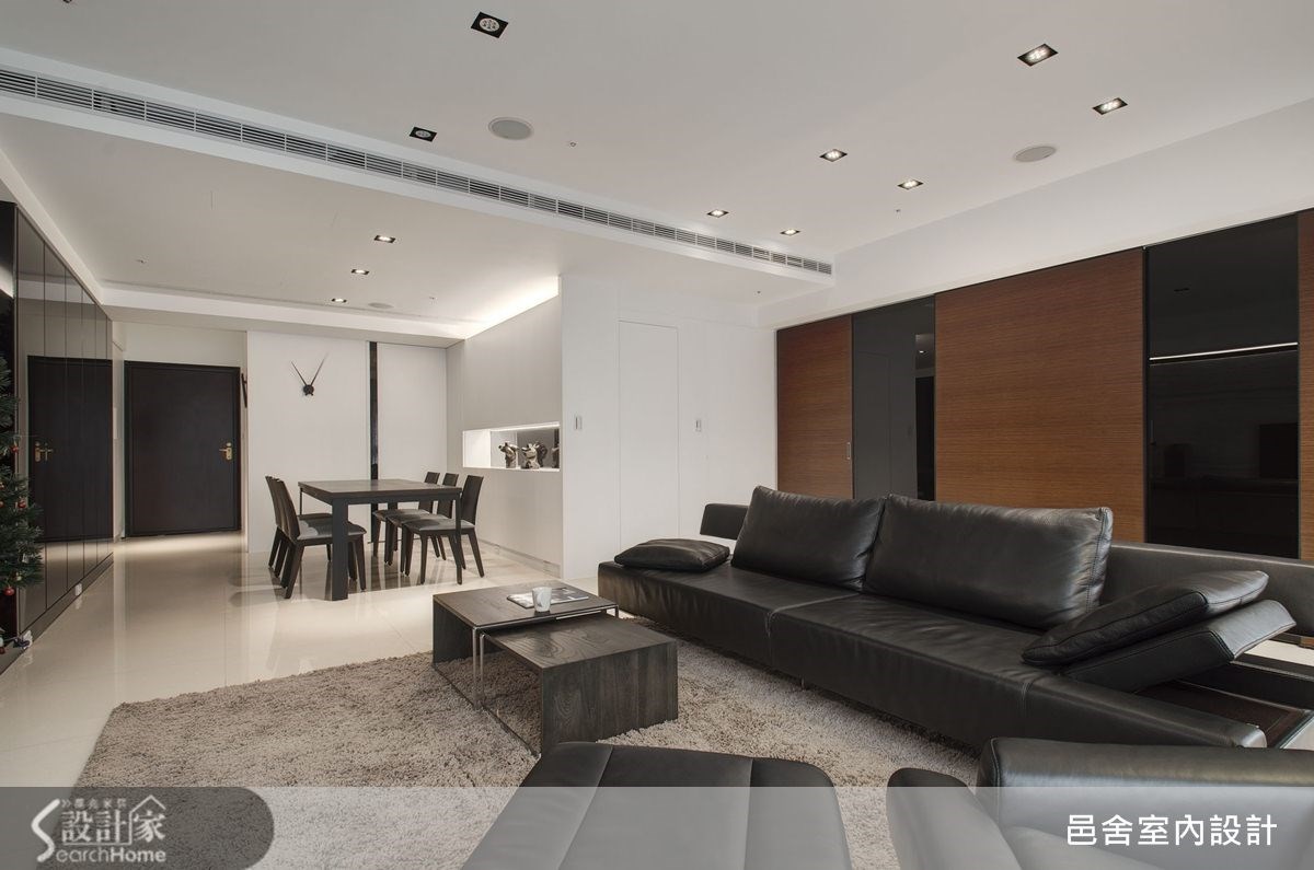 40坪新成屋(5年以下)＿現代風客廳案例圖片＿邑舍室內設計＿邑舍_12之5
