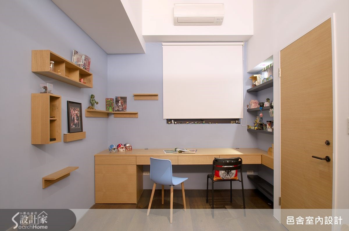 25坪新成屋(5年以下)＿工業風書房案例圖片＿邑舍室內設計＿邑舍_15之8