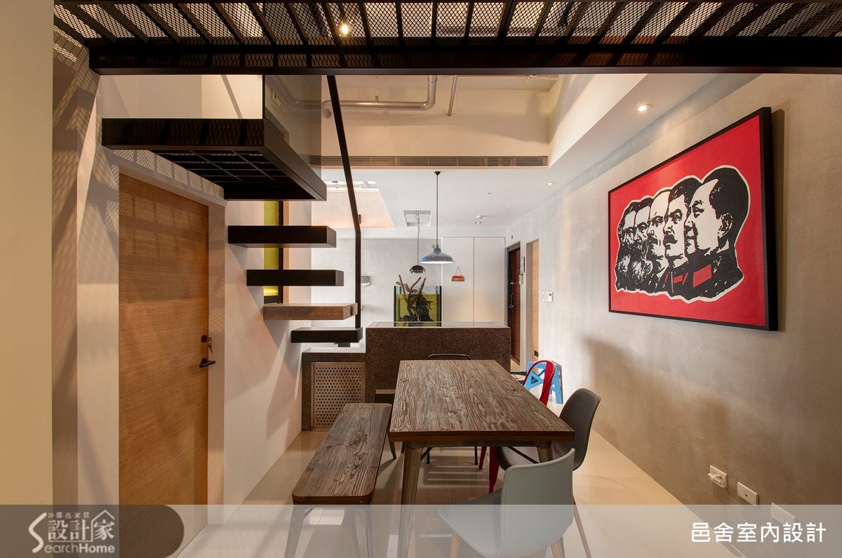 25坪新成屋(5年以下)＿工業風餐廳案例圖片＿邑舍室內設計＿邑舍_15之7