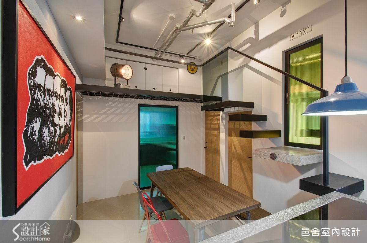 25坪新成屋(5年以下)＿工業風餐廳案例圖片＿邑舍室內設計＿邑舍_15之5