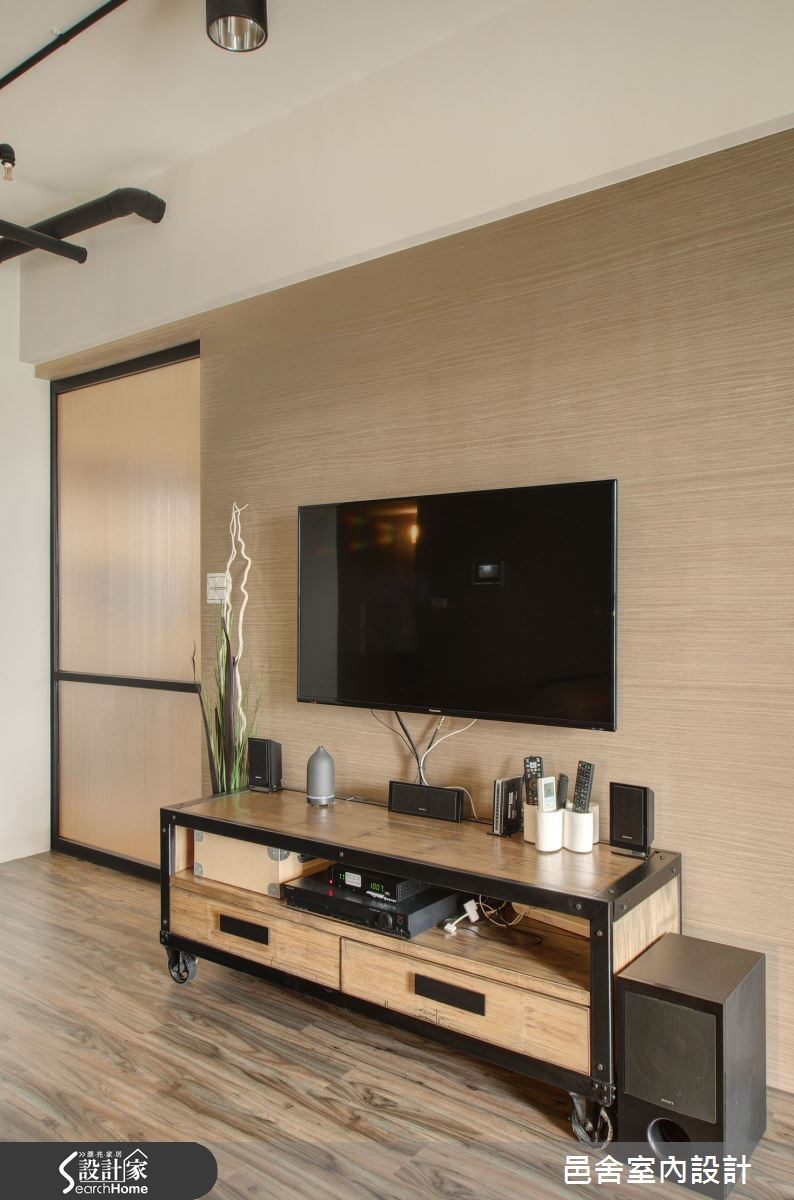 22坪新成屋(5年以下)＿工業風客廳案例圖片＿邑舍室內設計＿邑舍_17之6