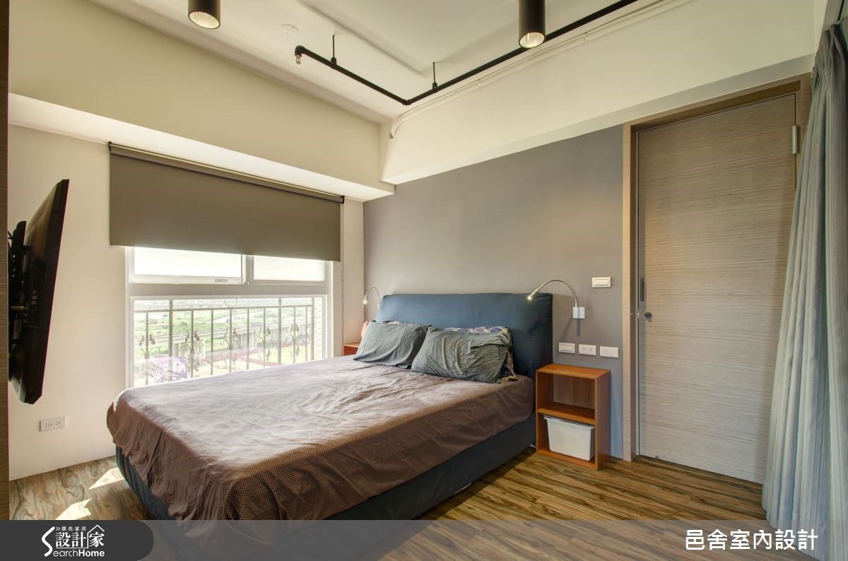 22坪新成屋(5年以下)＿工業風臥室案例圖片＿邑舍室內設計＿邑舍_17之8