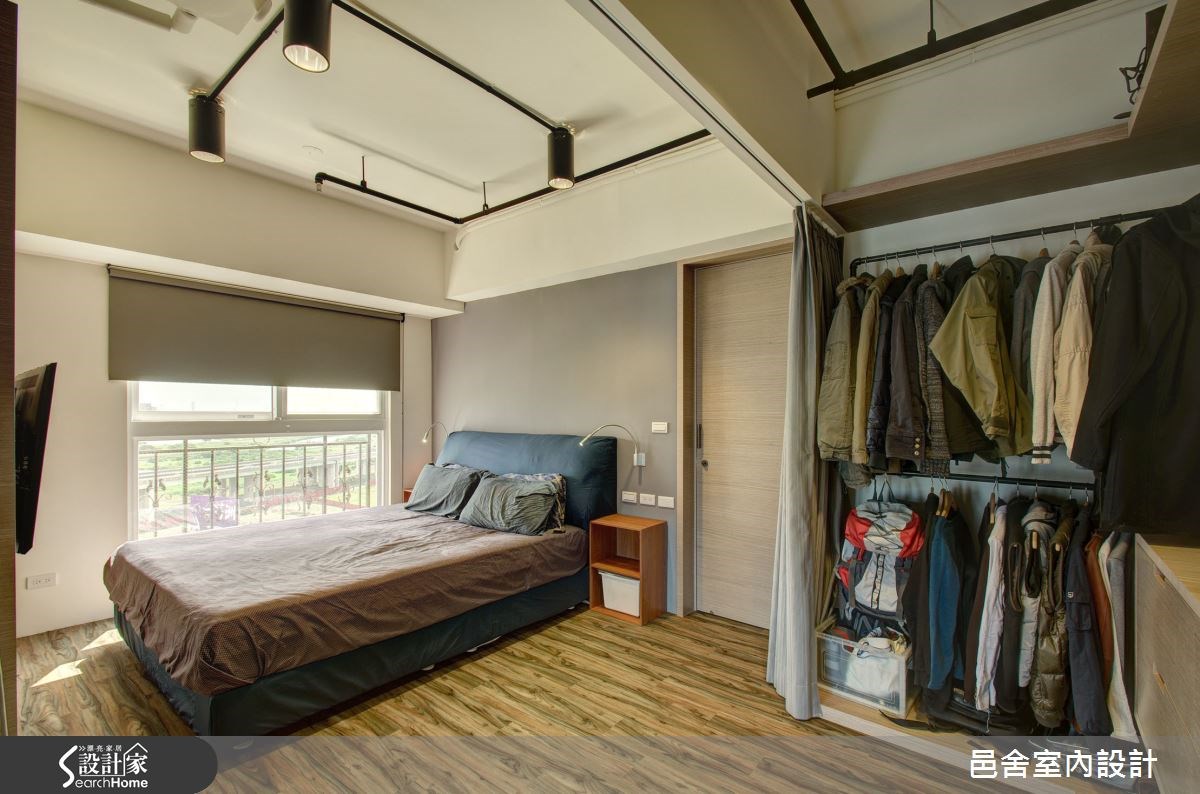 22坪新成屋(5年以下)＿工業風臥室案例圖片＿邑舍室內設計＿邑舍_17之10