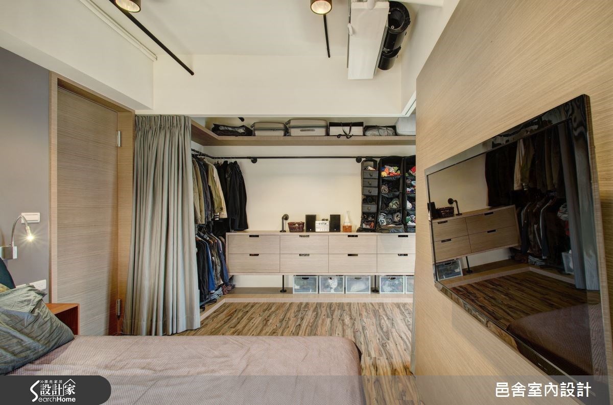 22坪新成屋(5年以下)＿工業風臥室案例圖片＿邑舍室內設計＿邑舍_17之11