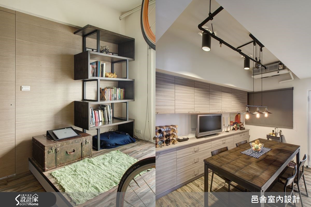 22坪新成屋(5年以下)＿工業風餐廳和室案例圖片＿邑舍室內設計＿邑舍_17之15