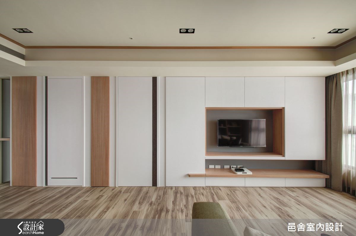 35坪新成屋(5年以下)＿北歐風客廳案例圖片＿邑舍室內設計＿邑舍_18之2