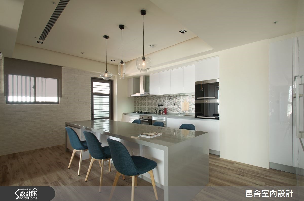 35坪新成屋(5年以下)＿北歐風廚房案例圖片＿邑舍室內設計＿邑舍_18之6
