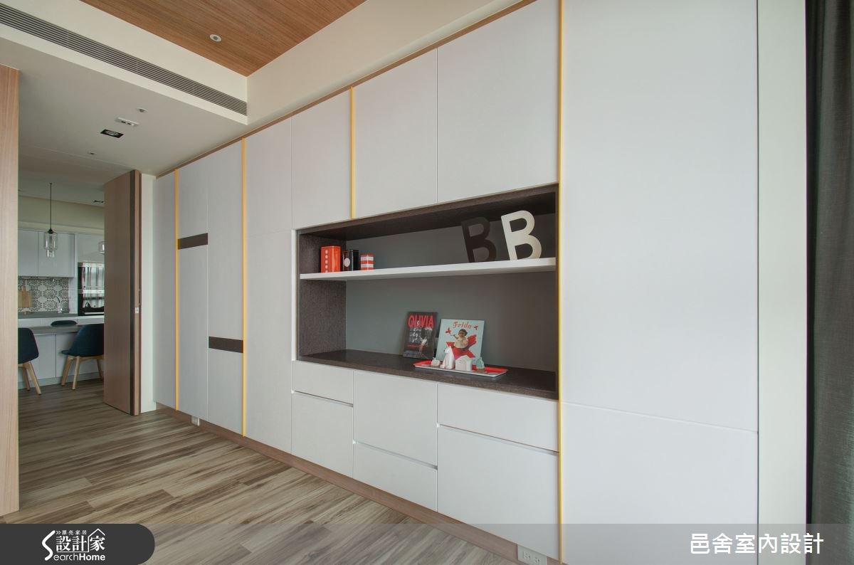 35坪新成屋(5年以下)＿北歐風走廊案例圖片＿邑舍室內設計＿邑舍_18之11
