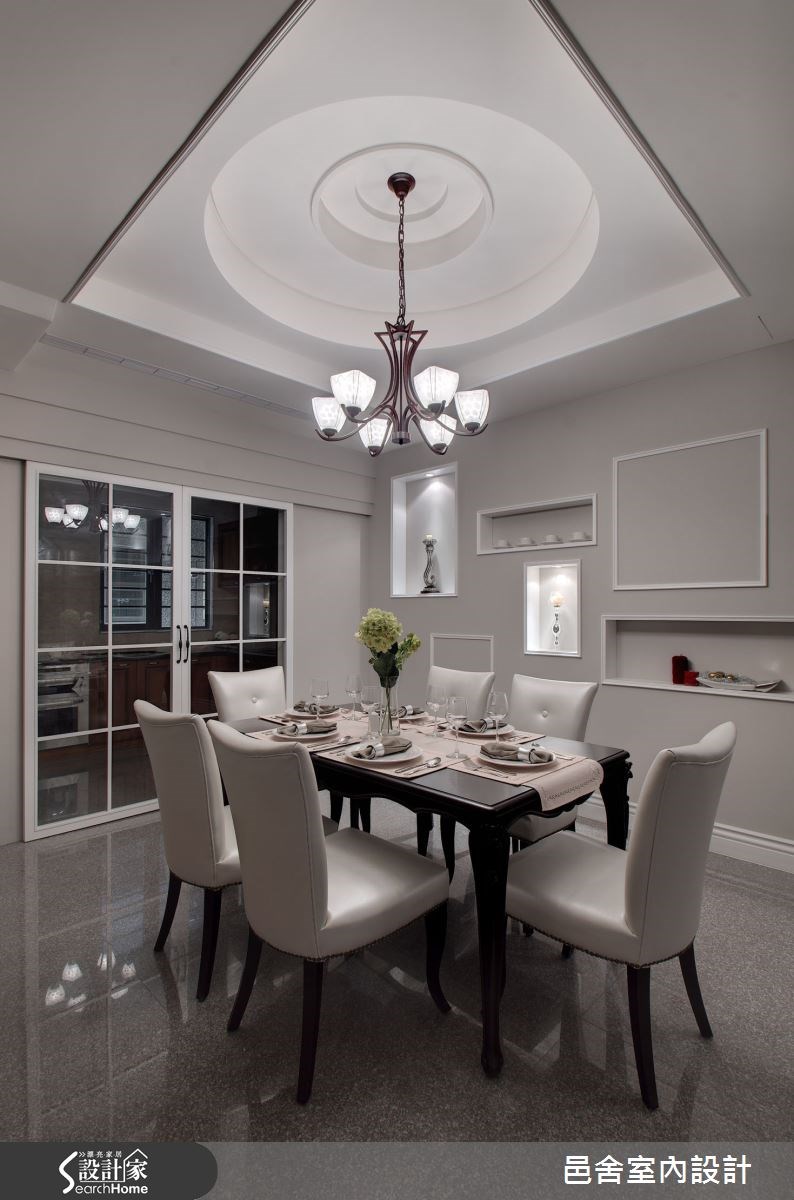 65坪新成屋(5年以下)＿新古典餐廳案例圖片＿邑舍室內設計＿邑舍_20之3