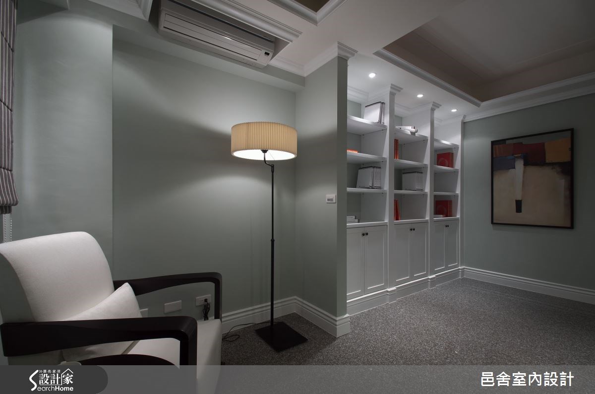 65坪新成屋(5年以下)＿新古典書房案例圖片＿邑舍室內設計＿邑舍_20之8