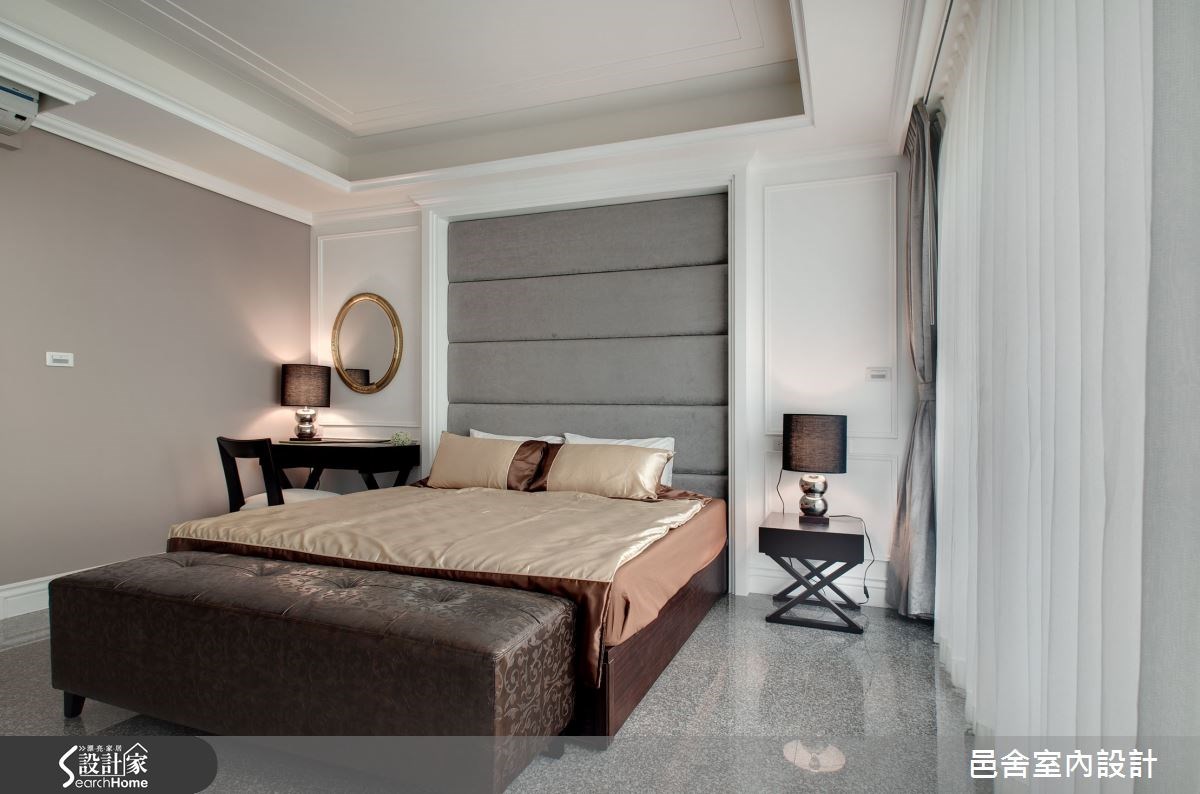 65坪新成屋(5年以下)＿新古典臥室案例圖片＿邑舍室內設計＿邑舍_20之11