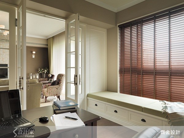 52坪新成屋(5年以下)＿美式風書房案例圖片＿齊舍設計事務所＿齊舍_10之17