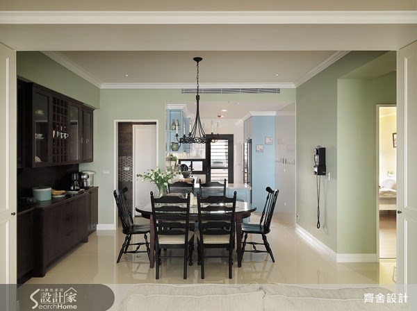 52坪新成屋(5年以下)＿美式風餐廳案例圖片＿齊舍設計事務所＿齊舍_10之22