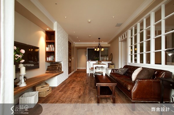 48坪老屋(16~30年)＿鄉村風客廳案例圖片＿齊舍設計事務所＿齊舍_12之93
