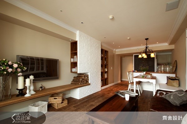 48坪老屋(16~30年)＿鄉村風客廳案例圖片＿齊舍設計事務所＿齊舍_12之4