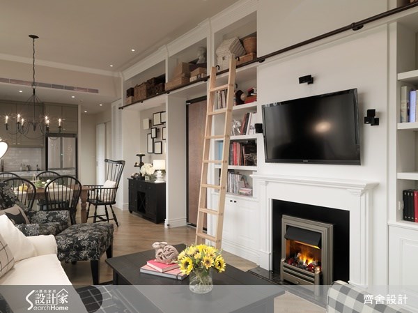 32坪＿美式風客廳案例圖片＿齊舍設計事務所＿齊舍_13之3