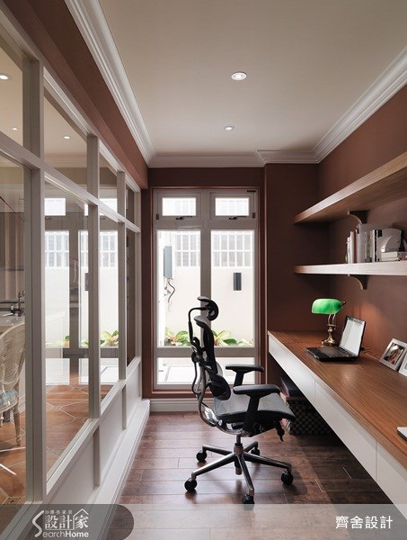 52坪老屋(16~30年)＿美式風書房案例圖片＿齊舍設計事務所＿齊舍_14之16