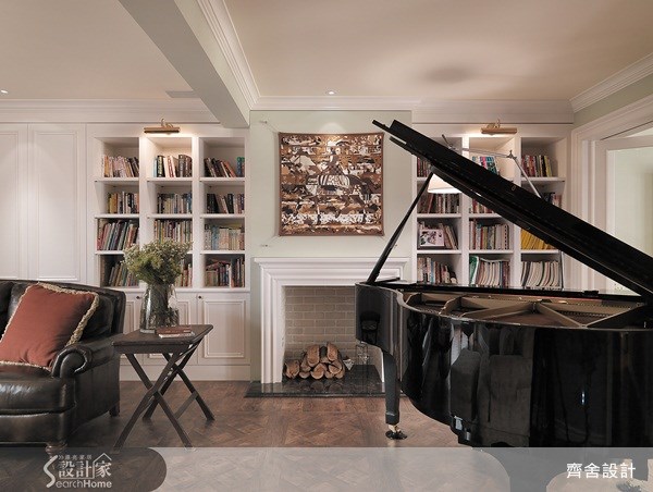 52坪老屋(16~30年)＿美式風客廳案例圖片＿齊舍設計事務所＿齊舍_14之7