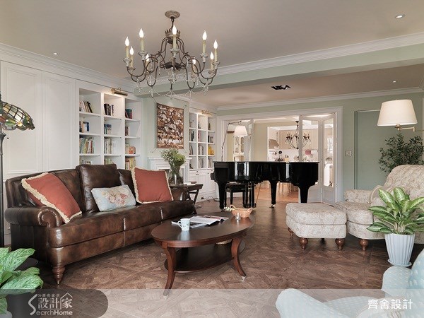52坪老屋(16~30年)＿美式風客廳案例圖片＿齊舍設計事務所＿齊舍_14之5