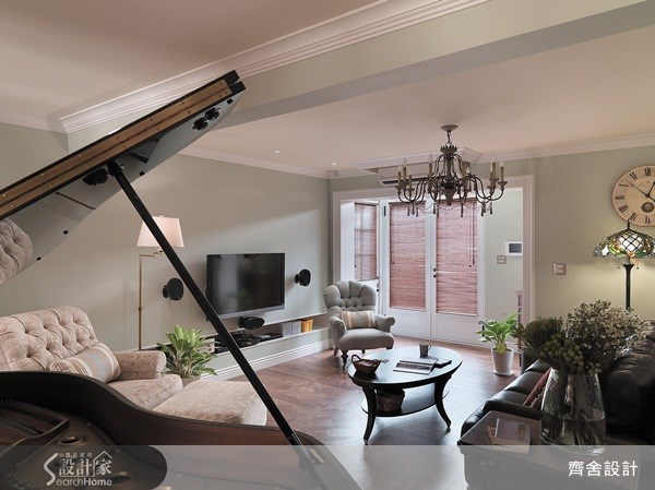 52坪老屋(16~30年)＿美式風客廳案例圖片＿齊舍設計事務所＿齊舍_14之9