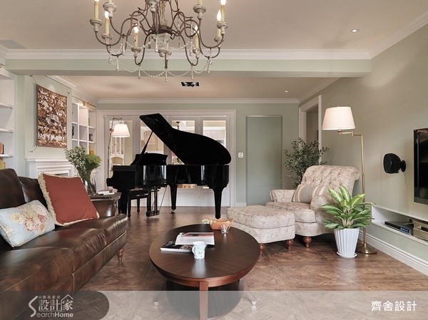 52坪老屋(16~30年)＿美式風客廳案例圖片＿齊舍設計事務所＿齊舍_14之3