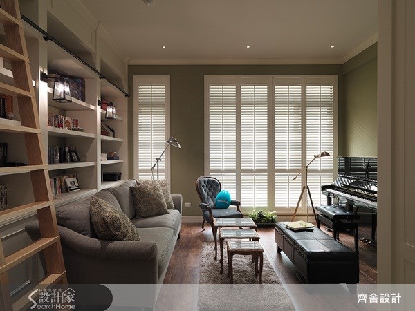 30坪＿美式風客廳案例圖片＿齊舍設計事務所＿齊舍_16之7